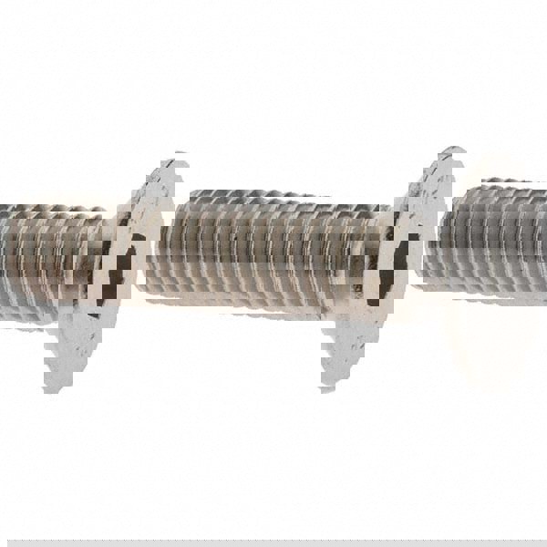 Flat Socket Cap Screw: M10x1.5, 18-8/Austenitic Grade A2 Stainless Steel