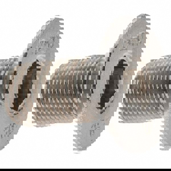 Flat Socket Cap Screw: M12x1.75, 18-8/Austenitic Grade A2 Stainless Steel