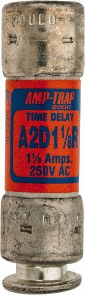 Cylindrical Time Delay Fuse: RK1, 1.13 A, 51 mm OAL, 14 mm Dia
