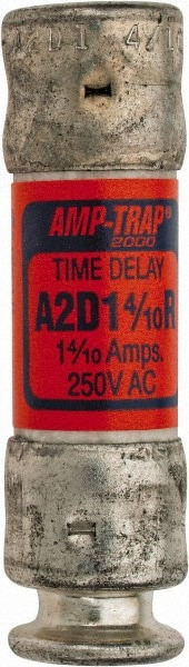 Cylindrical Time Delay Fuse: RK1, 1.4 A, 51 mm OAL, 14 mm Dia