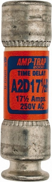 Cylindrical Time Delay Fuse: RK1, 17.5 A, 51 mm OAL, 14 mm Dia
