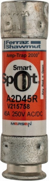 Cylindrical Time Delay Fuse: RK1, 45 A, 76 mm OAL, 21 mm Dia