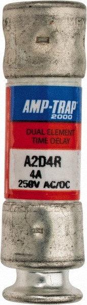 Cylindrical Time Delay Fuse: RK1, 4 A, 51 mm OAL, 14 mm Dia