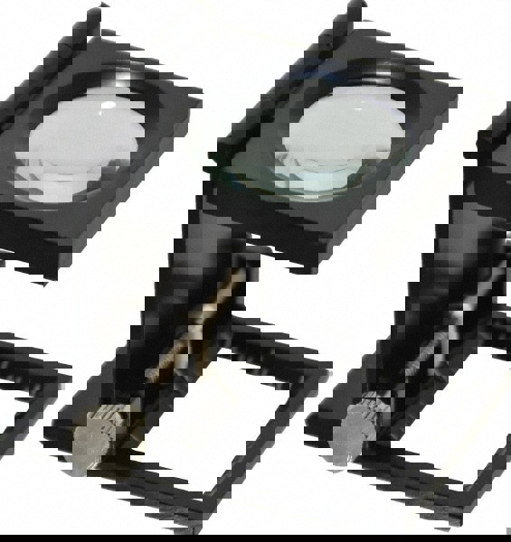 Stand Magnifiers; Maximum Magnification: 6x; 6x ; Lens Diameter (mm): 1 in ; Lens Diameter (Decimal Inch): 1 in; 1 ; Lens Diameter (Inch): 1 in; 1 ; Linen Tester: Yes ; Graduation (Inch): 1/8
