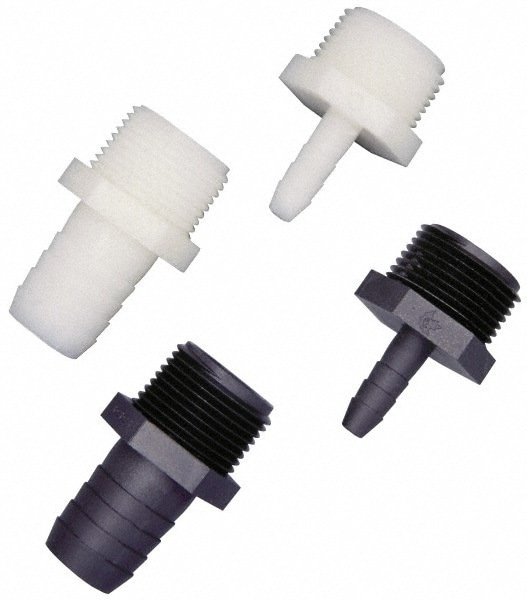 Barbed Tube Adapter: 1/4