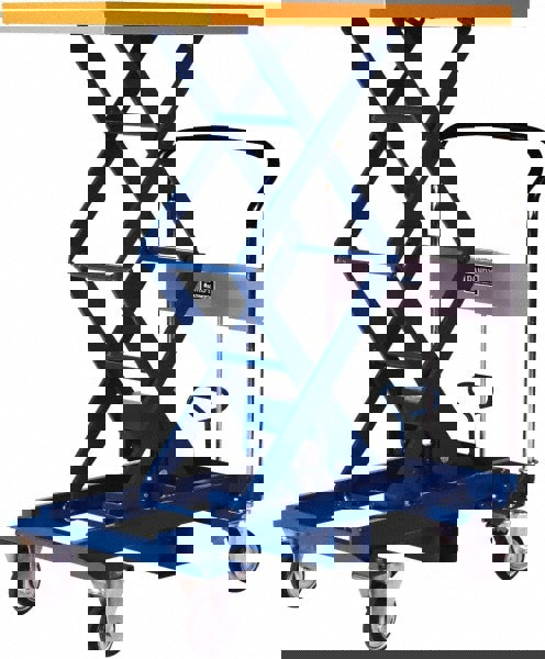 Mobile Air Lift Table: 770 lb Capacity, 23-19/32'' Platform