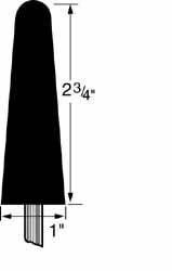 Mounted Point: 2-3/4