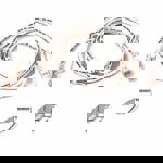 7FT CAT5E WHITE PATCH CORD ROHS 0 MOQ-12