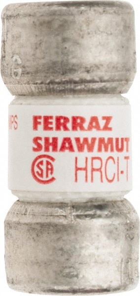 Cylindrical Fast-Acting Fuse: T, 25 A, 10.3 mm Dia