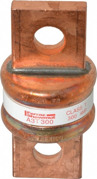Cylindrical Fast-Acting Fuse: T, 300 A, 33.8 mm Dia