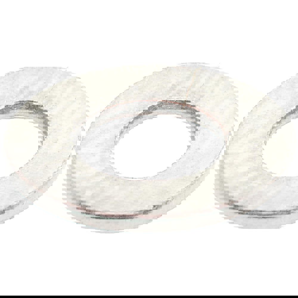 M4 Screw Standard Flat Washer: Grade 316 Stainless Steel, Plain Finish