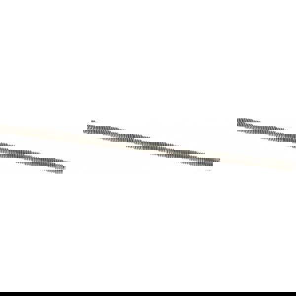 Threaded Rod: M4, 1 m Long, Stainless Steel, Grade 304 (18-8)