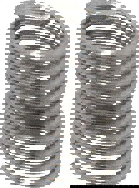 Screw-Locking Insert: Stainless Steel, M5 x 0.80 Metric Coarse, 2D