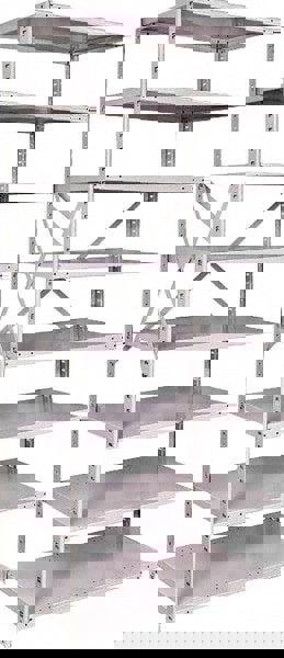 14 Gauge Medsafe Antimicrobial Shelving: