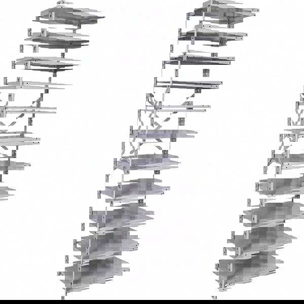 14 Gauge Medsafe Antimicrobial Shelving: