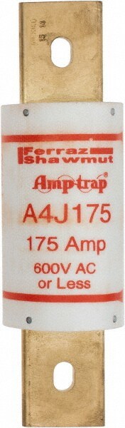 Cylindrical Fast-Acting Fuse: J, 175 A, 41.3 mm Dia