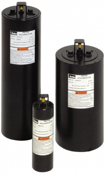 Piston Accumulators; Gas Capacity: 357in3; 357oz ; Port Thread Size: SAE #20 ; Fluid Capacity in Cubic Inches: 347