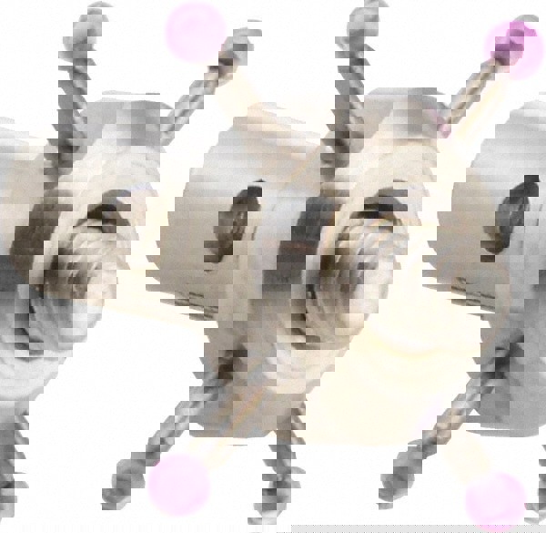 CMM Ball Stylus: 1 mm Ball Dia, 7.5 mm OAL, M2