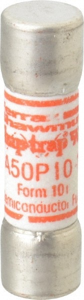 Cylindrical Fast-Acting Fuse: 10 A, 50.8 mm OAL, 14.2 mm Dia