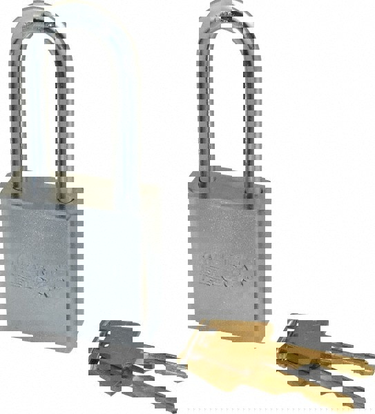 Padlock: Steel, Keyed Different, 1-3/4