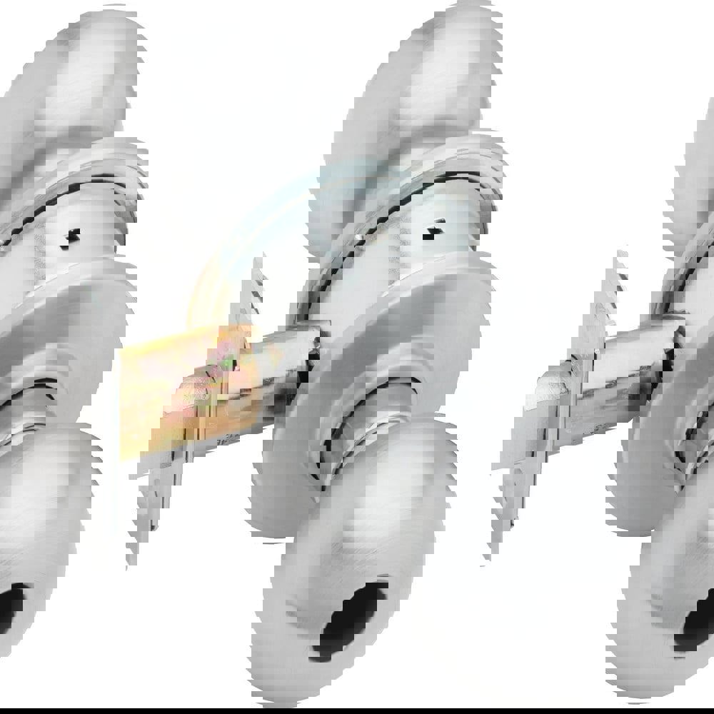 Knob Locksets; Type: Entrance ; Key Type: Keyed Different ; Material: Metal ; Finish/Coating: Satin Chrome ; Compatible Door Thickness: 1-3/8