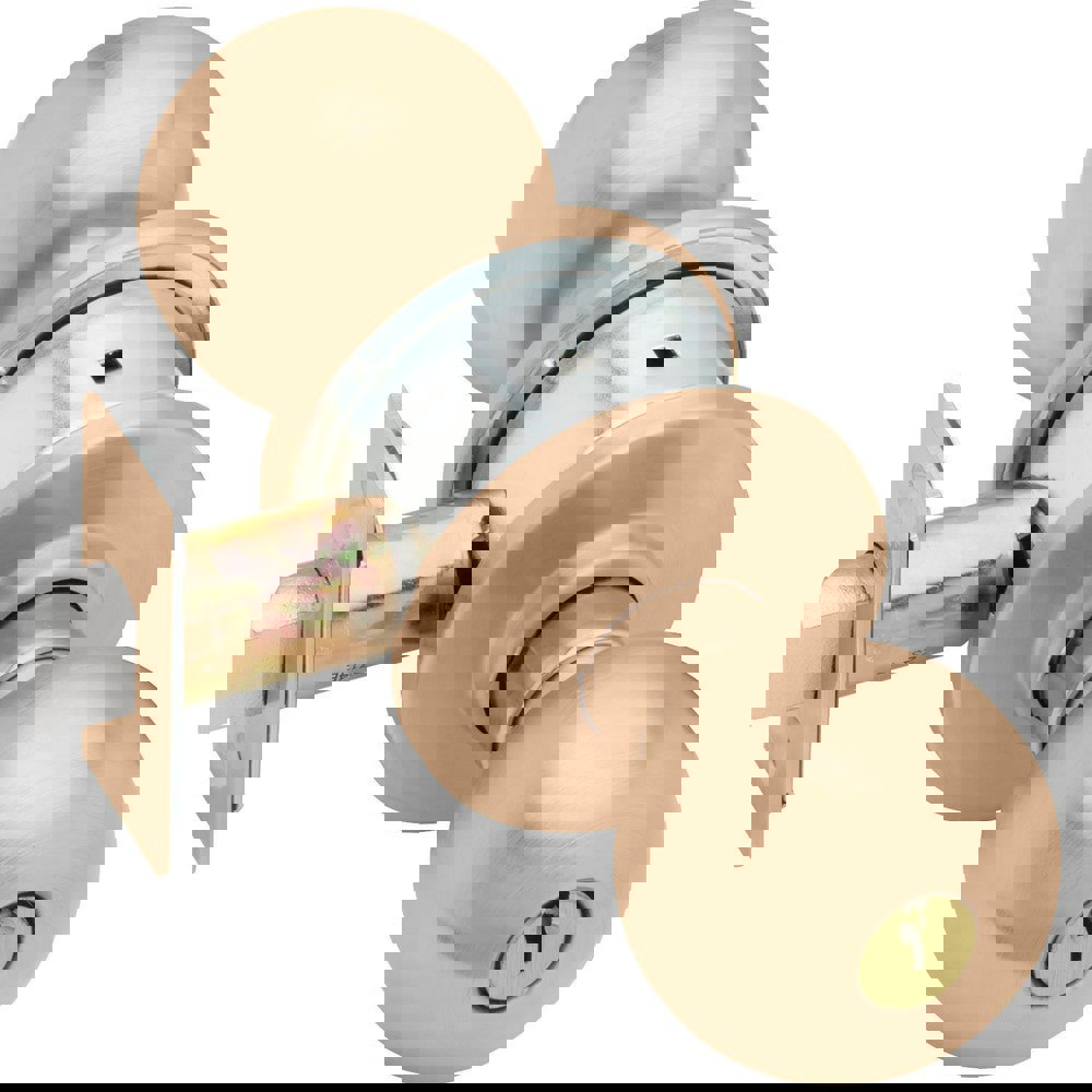 Knob Locksets; Type: Entrance ; Key Type: Keyed Different ; Material: Metal ; Finish/Coating: Satin Bronze ; Compatible Door Thickness: 1-3/8