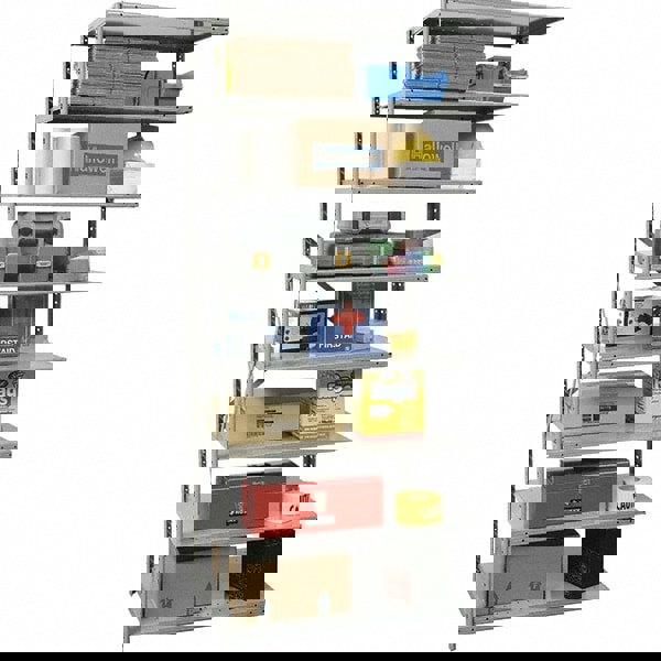 Steel Open & Closed Box-Edge Plus Shelving: