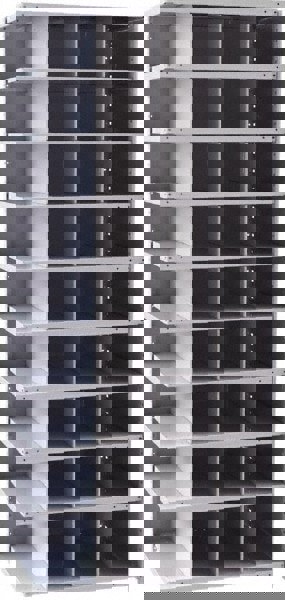 36 Bin Closed Industrial Bin Shelving