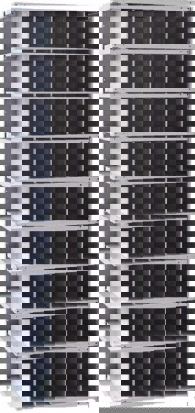 54 Bin Closed Industrial Bin Shelving