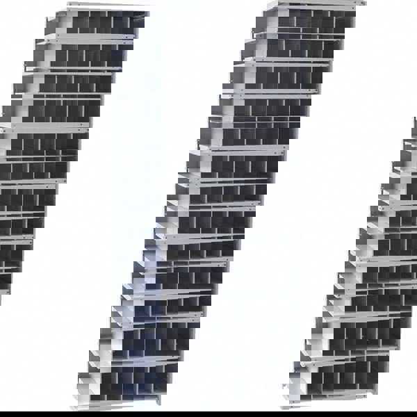 78 Bin Closed Industrial Bin Shelving