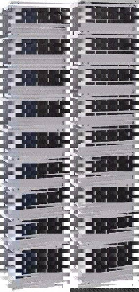 54 Bin Closed Industrial Bin Shelving