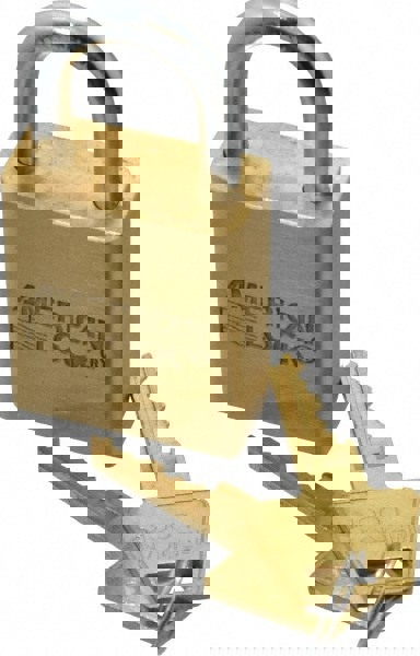 Padlock: Brass & Steel, Keyed Different,