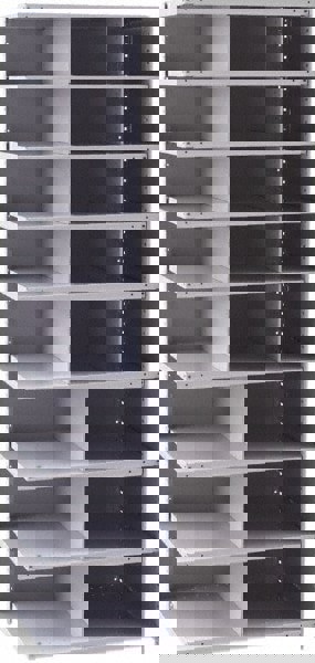 21 Bin Closed Industrial Bin Shelving