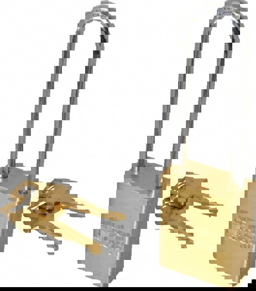 Padlock: Brass & Steel, Keyed Alike, 1-1/2