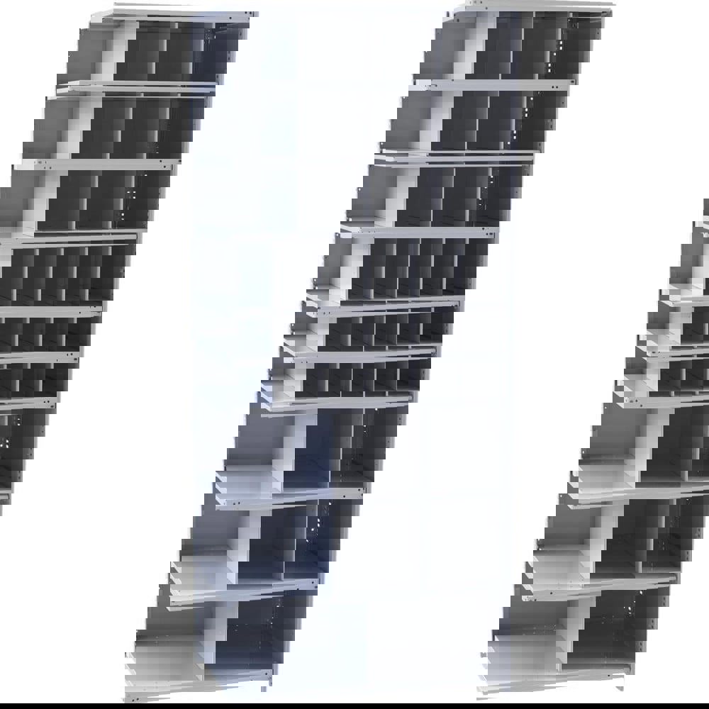 Bin Shelving; Bin Shelving Type: Clip Shelving ; Shelf Construction: Solid ; Shelf Type: Fixed ; Shelf Capacity: 800 ; Assembled: No ; Shelf Material: Steel