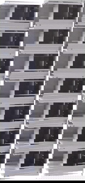 21 Bin Closed Industrial Bin Shelving