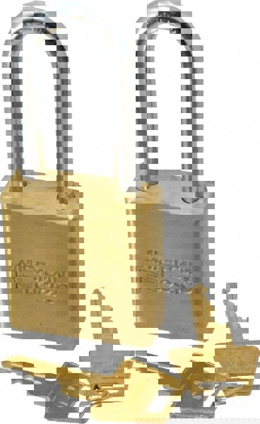 Padlock: Brass & Steel, Keyed Different,
