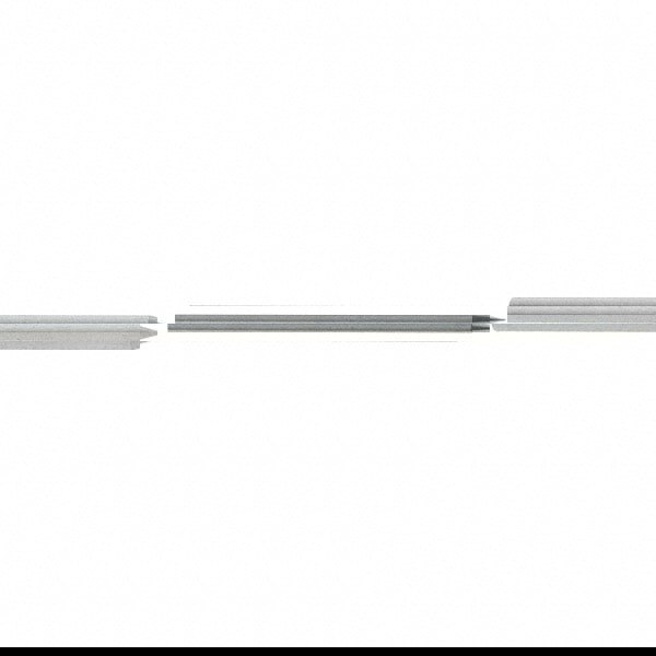 Micro Drill Bit: 0.1 mm Dia, 120 &deg; Point, Solid Carbide