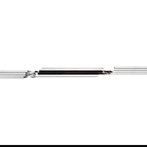 Spotting Drill: 2.3 mm Dia, 120 &deg; Point, 38 mm OAL, Solid Carbide