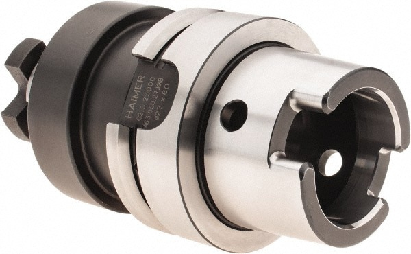 Face Mill Holder: HSK63A, 27 mm Pilot Dia, 60 mm Arbor Length