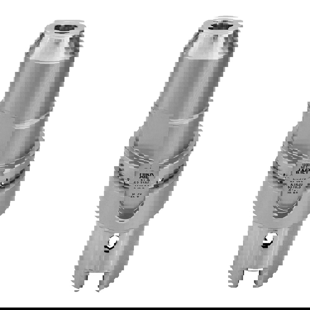 Hydraulic Tool Holders & Chucks; Shank Type: Cylindrical ; Taper Size: HSK63A ; Shank Diameter (mm): 32.0000 ; Nose Diameter (Mm) ( - 2 Decimals): 54.00 ; Clamping Depth (mm): 55.00 ; Balanced To Rpm: 25000