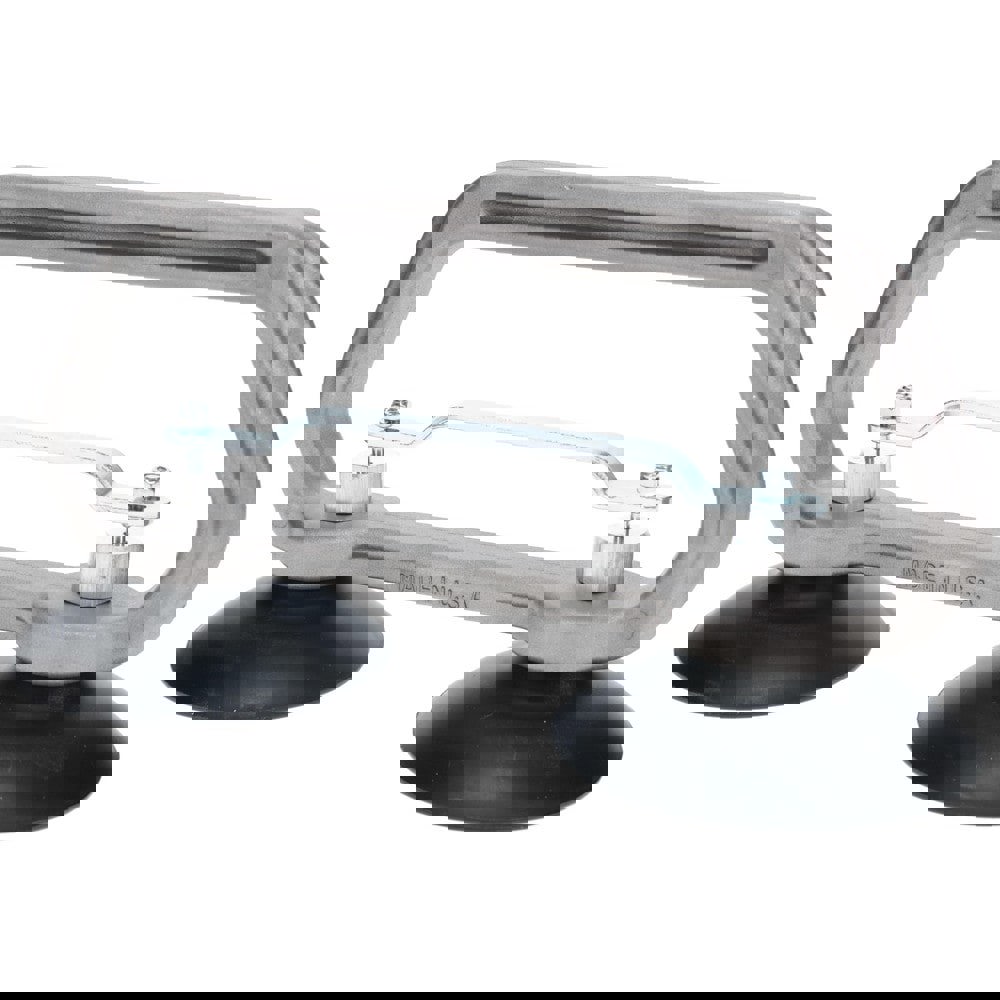 50 Lb. Capacity Heavy Duty Double Cup Sheet Metal Lifter with Release Trigger