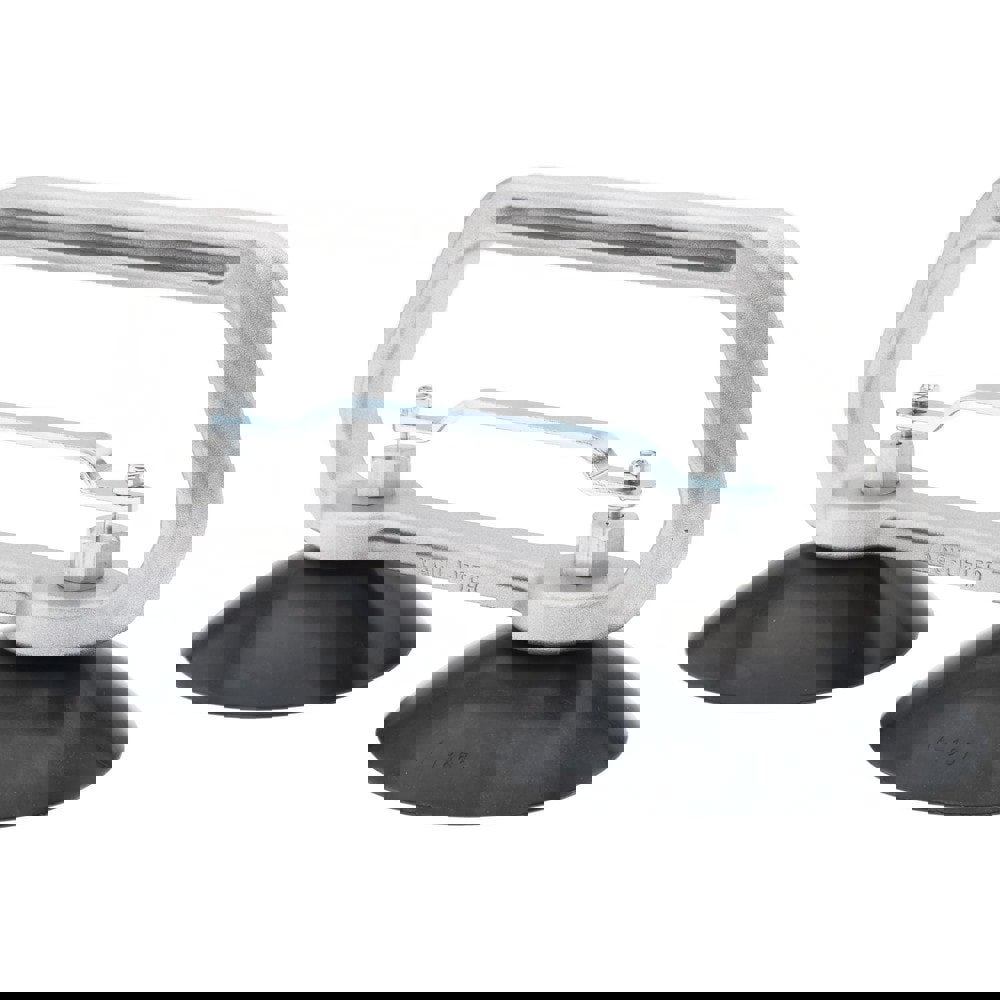 75 Lb. Capacity Heavy Duty Double Cup Sheet Metal Lifter with Release Trigger