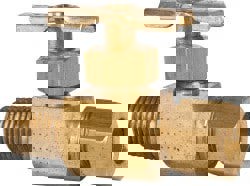 Needle Valve: Straight, 3/8 x 1/4