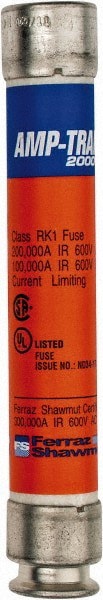 Cylindrical Time Delay Fuse: RK1, 1.4 A, 127 mm OAL, 21 mm Dia