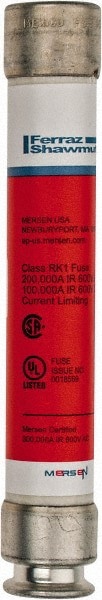 Cylindrical Time Delay Fuse: RK1, 5.6 A, 127 mm OAL, 21 mm Dia