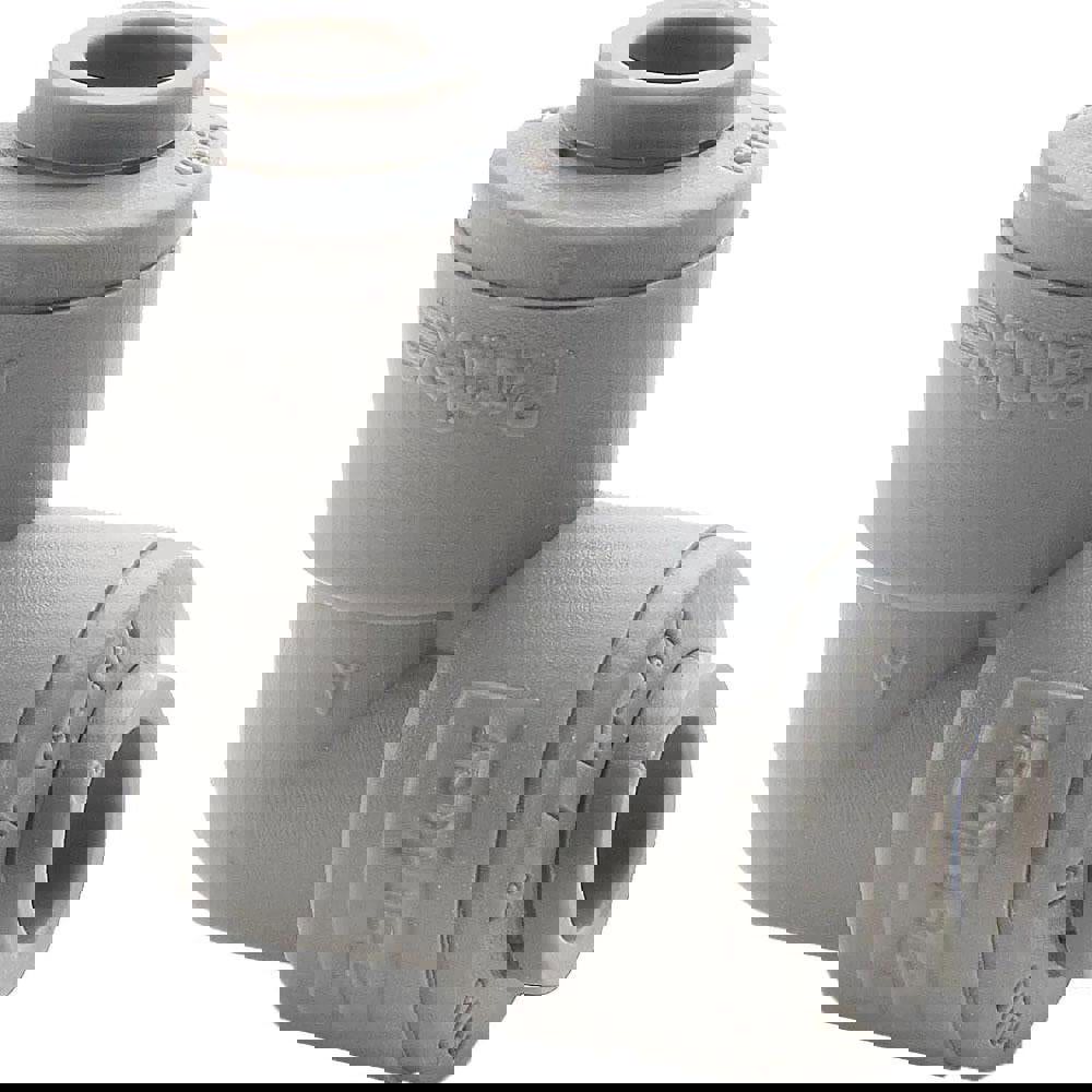 Push-To-Connect Tube to Tube Tube Fitting: Union, 3/8 x 1/4