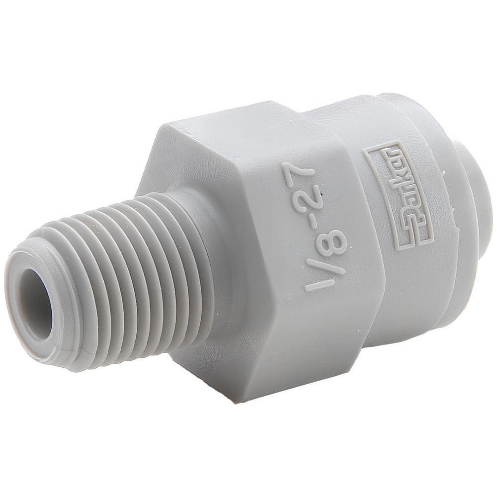 Push-To-Connect Tube to Pipe Tube Fitting: Connector, 1/4