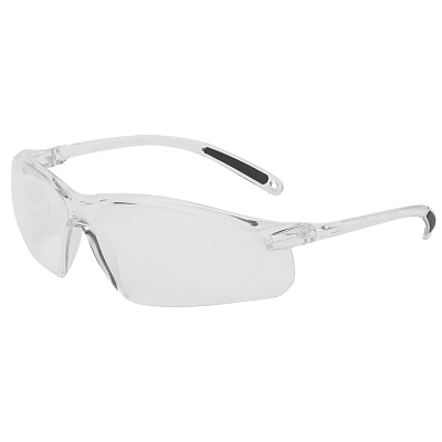 Safety Glass: Scratch-Resistant, Polycarbonate, Clear Lenses, Frameless, UV Protection
