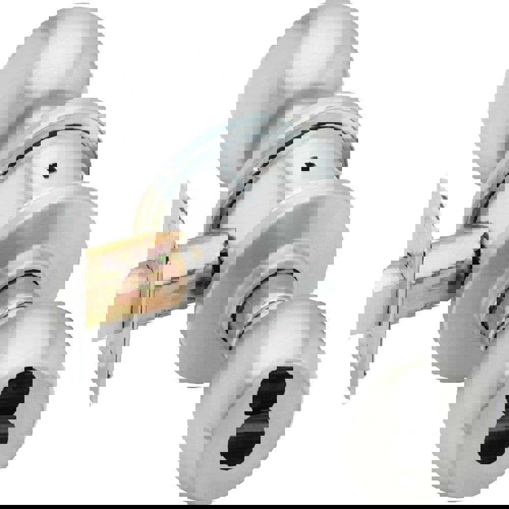 Knob Locksets; Type: Classroom ; Key Type: Keyed Different ; Material: Metal ; Finish/Coating: Satin Chrome ; Compatible Door Thickness: 1-3/8